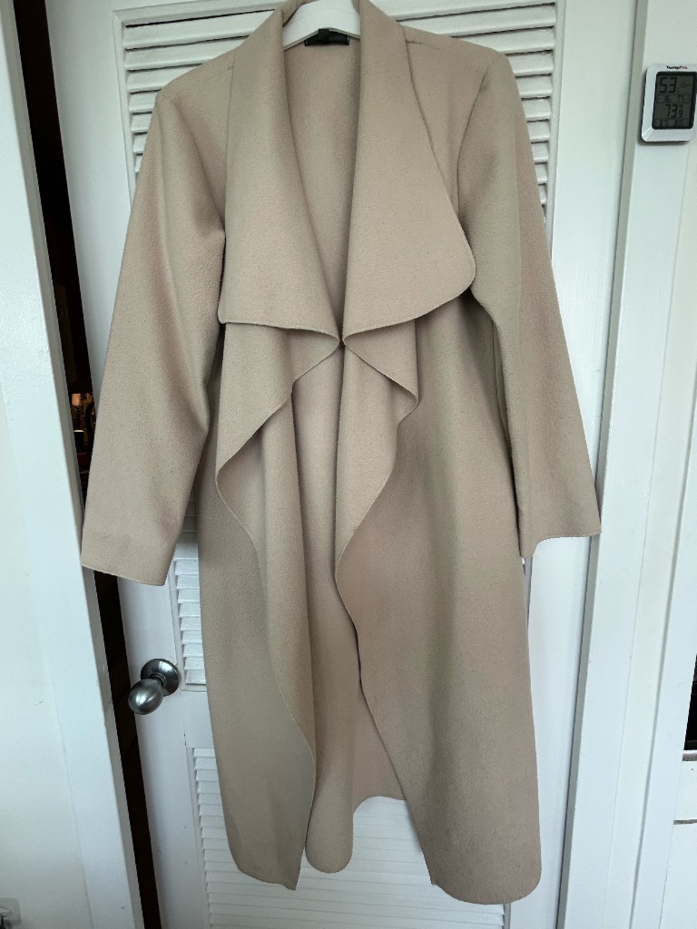 Beige Duster Size 10 Women